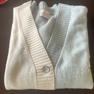 BRODIE  CASHMERE CARDIGAN
